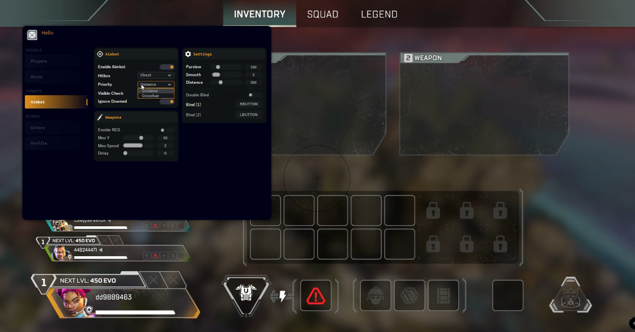 Apex Cheat
