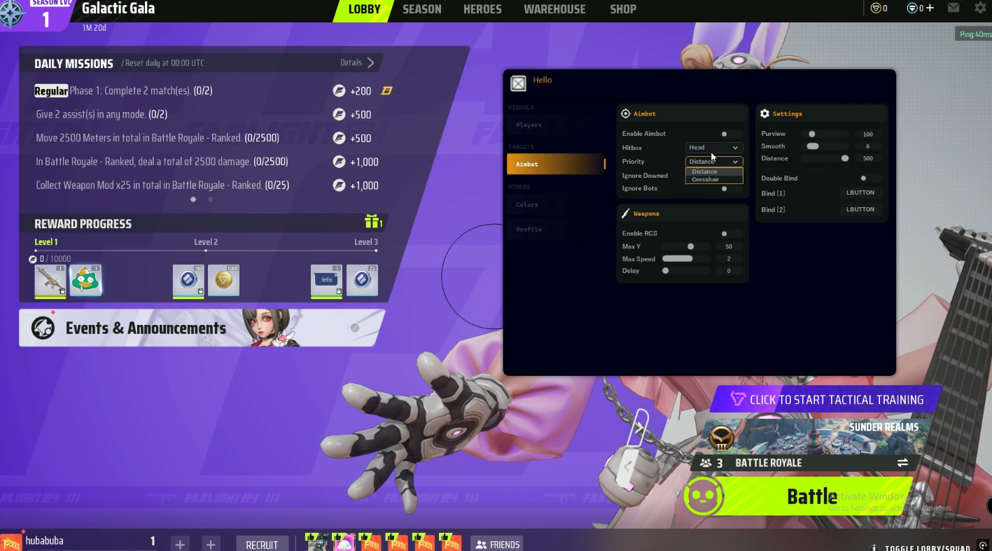 Farlight Cheat